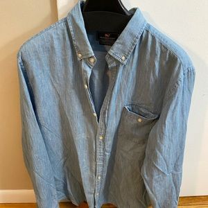 Vineyard Vines Chambray Button Down